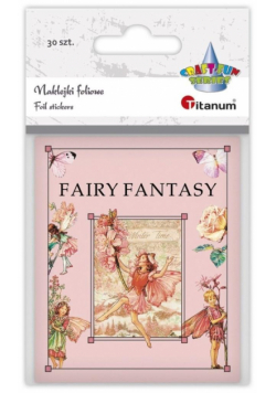 Naklejki foliowe Fairy Fantasy wróżki 30szt