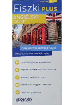 Angielski Fiszki PLUS Idiomy