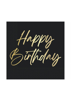 Serwetki papierowe Happy Birthday 33x33cm 20szt