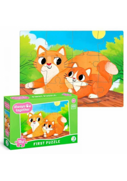 Puzzle 12 Zawsze razem. Koty