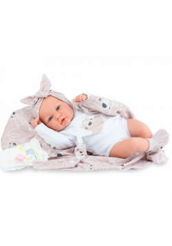 Lalka hiszpańska Ane Polar z kocykiem 45cm
