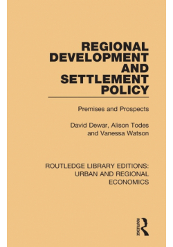 Regional Development and Settlement Policy