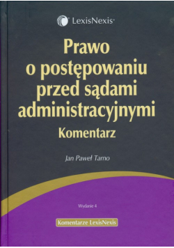 Prawo o postępowaniu przed sądami administracyjnymi