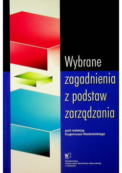 Wybrane zagadnienia z podstaw zarządzania