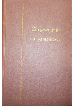 Chrześcijanin na samotności 1931 r.