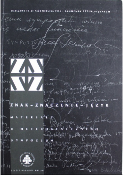 Znak znaczenie język