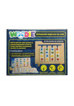 Drewniana układanka logiczna na czas Woodie