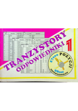 Tranzystory odpowiedniki