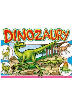 Dinozaury - malowanka Krzesiek