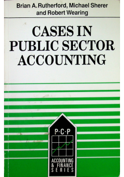 Cases in public sector accounting