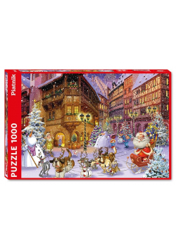 Puzzle 1000 Ruyer, Świąteczna Wioska PIATNIK