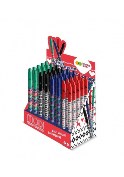 Długopis usuwalny Modi niebieski 0,5mm (40szt)