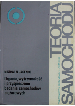 Teoria samochodu Drgania wytrzymałość i przyśpieszenie
