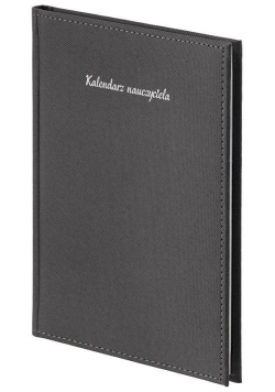 Kalendarz nauczyciela A5 2021/2022 Vivella szary