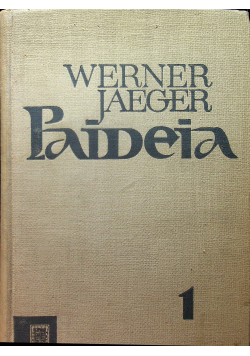 Paideia tom 1