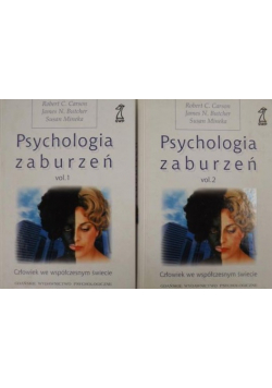Psychologia zaburzeń  Tom I i II
