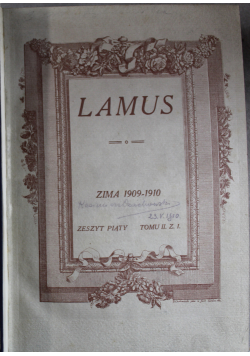 Lamus tom II