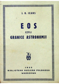 Eos czyli granice astronomji 1935 r.