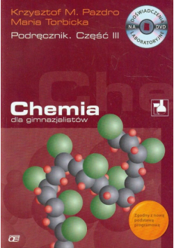 Chemia Podręcznik Część 3 + DVD