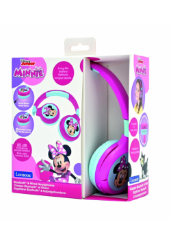 Słuchawki 2 w 1 Myszka Minnie Lexibook HPBT010MN