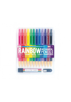 Kredki mechaniczne Rainbow 12 kolorów