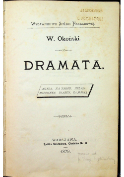 Dramata 1879 r.