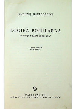 Logika popularna