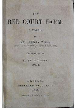 Red Court Farm Vol 1 1868 r.