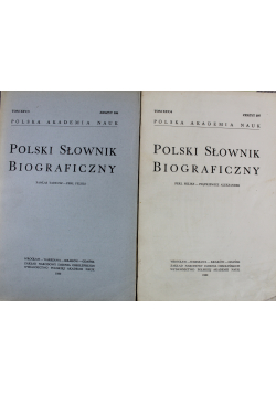 Polski Słownik biograficzny tom XXV 3 i 4