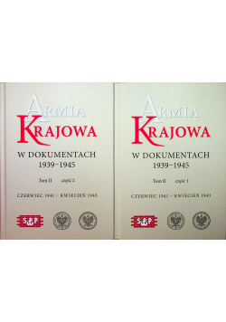 Armia krajowa tom II część 1 i 2