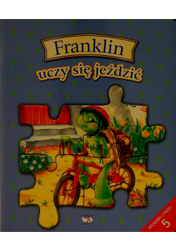 Franklin uczy się jeździć plus  puzzle