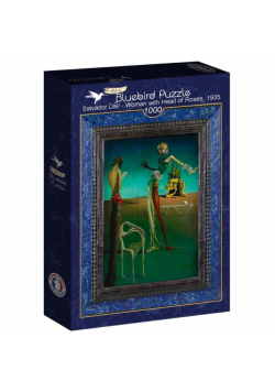 Puzzle 1000 Salvador dali, Kobieta z głową z róż