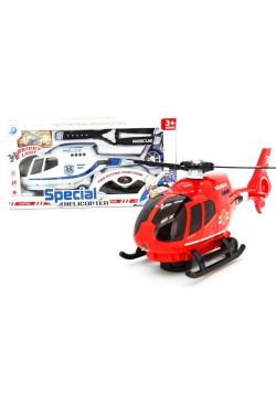 Helikopter z projektorem