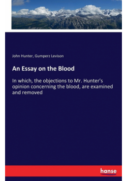 An Essay on the Blood