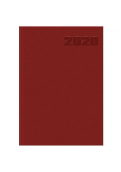 Kalendarz 2020 Basic A5 bordowy