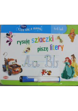 Disney Ucz się z nami Rysuję szlaczki piszę litery