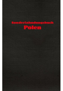 Sonderfahndungsbuch Polen reprint