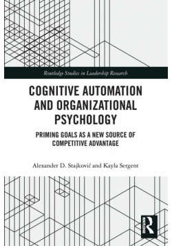 Cognitive Automation and Organizational Psychology