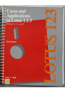 Cases and Applications n Lotus 1 2 3