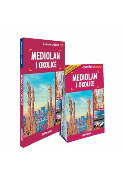 Mediolan i okolice light: przewodnik + mapa w.2025