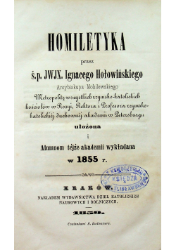 Homiletyka 1859 r.