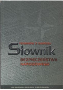 Słownik bezpieczeństwa narodowego