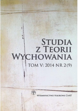 Studia z teorii wychowania Tom V