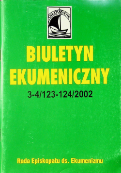 Biuletyn ekumeniczny nr 3 i 4
