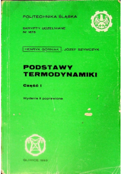 Podstawy termodynamiki Część 1