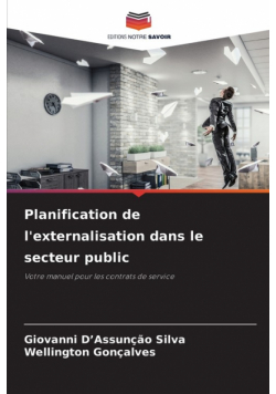 Planification de l'externalisation dans le secteur public