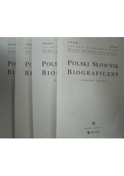Słownik Biograficzny 4 Tomy