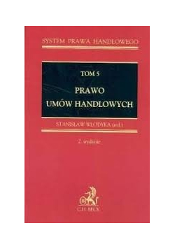 Prawo umów handlowych Tom 5