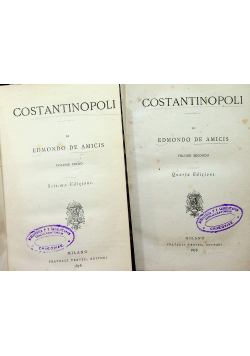 Constantinopoli 2 tomy 1878 r
