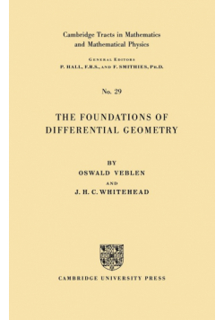 The Foundations of Differential Geometry